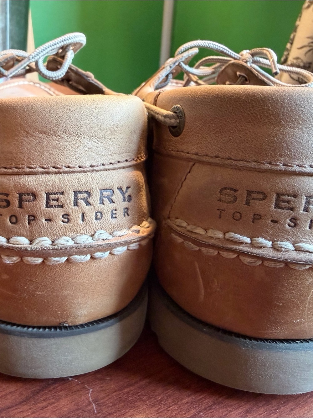 Sperry Top-Sider Tan Leather Boat Shoes – Classic Nautical Style - Picture 2 of 6